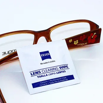 Zeiss Pre-navlaženo Objektiv Robčki za Čiščenje Eyeglass Leče, sončna Očala, Fotoaparat, Objektivi, Mobilni Telefon, Prenosni računalnik Objektiv Oblačila 100ct Pack