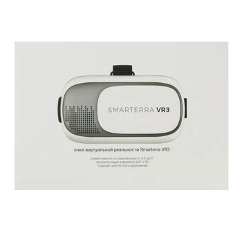 3D očala Smarterra VR3, za pametne telefone, črni in beli 4552614