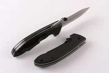 VROČE Folding Nož 8CR13MOV Rezilo G10 ročaj na prostem Taktično Kampiranje Žep lov pocetk zob Nož EOS Orodja