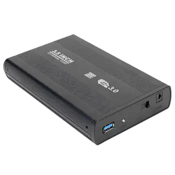 3.5 palčni SSD Trdi Disk Ohišje Odlično Trpežne Aluminijaste Zlitine in ABS, 5-Gbps Zunanji USB 3.0, da SATA Port HDD Primeru