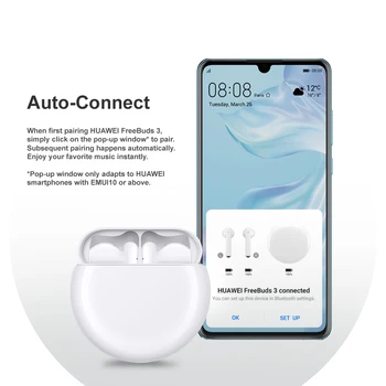 Globalna Različica Huawei Freebuds 3 Freebuds3 TWS Bluetooth Slušalke Brezžično Polnjenje ANC Aktivni šumov Slušalke