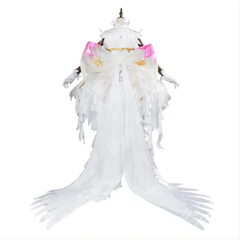 Cardcaptor Sakura:Jasno Kartico Sakura Kinomoto Snow Angel Obleko Cosplay Kostum