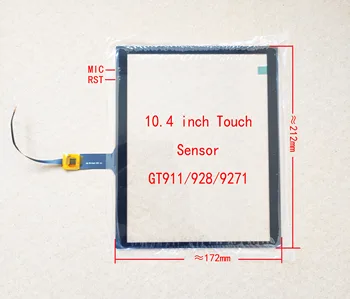 10.4 palčni zaslon na dotik senzor računalnike za Cruze 6pin namenske GT911/GT928/GT9271 Univerzalno SQ-PG1542-FPC-A1