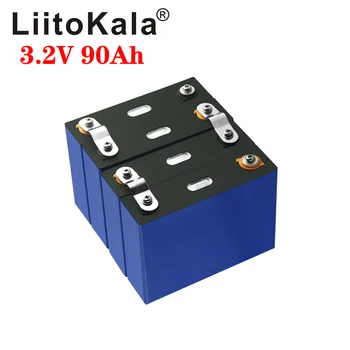4pcs/veliko LiitoKala 3.2 V 90Ah LiFePO4 baterija 12V baterij Litij-železo phospha 90000mAh Lahko Čoln baterije,Avto batteriy