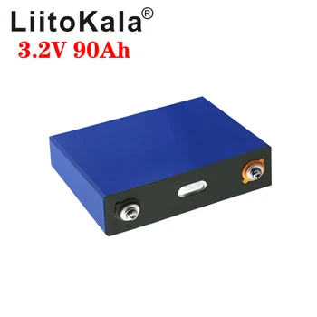 4pcs/veliko LiitoKala 3.2 V 90Ah LiFePO4 baterija 12V baterij Litij-železo phospha 90000mAh Lahko Čoln baterije,Avto batteriy