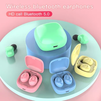 Vroče XG12 Prenosni TWS Bluetooth 5.0 HiFi za Prostoročno uporabo Brezžične Slušalke Nepremočljiva Iger na srečo V uho Čepkov Slušalka Z Mikrofonom