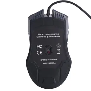 G4 USB Žična RGB Nadstrešek Makro Gaming Miška Programiranje Računalniško Miško Igralec Zunanjo Napravo Za Prenosnik Prenosnik Dodatki