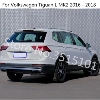 Avto ABS Chrome Lučka Spredaj Glave Luči za Meglo Trim Okvir Palico 2pcs Za Volkswagen VW Tiguan L TiguanL MK2 2016 2017 2018 2019 2020