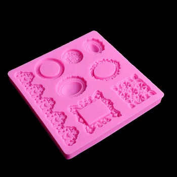 Aomily Risanke Okvir, Oblikovan 3D Silicij Čokolada Jelly Candy Torto Bakeware Plesni DIY Pecivo Bar Ice Blok Milo Kalup za Peko Orodje