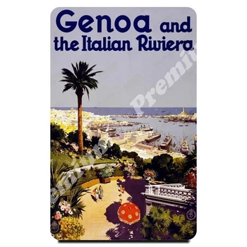 Italija spominek magnet letnik turistični plakat