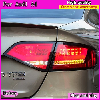 Avto Styling Rep luči za Audi A4 Rep Luči 2009 --2012 za A4 Zadnje Luči DRL+Vključite Signal+Zavora+Obratno