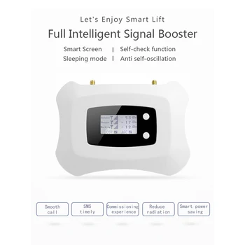 LCD-Zaslon 4G LTE 800mhz Mobilnega Signala Booster 70dB LTE Ojačevalnik LTE Band 20 4G Internet Mobilni Repetitor Extender Za Evropo