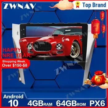 PX6 4GB+64GB Android 10.0 Avto Multimedijski Predvajalnik Za Toyota Camry 2012-2013 GPS Navi Radio navi stereo IPS, zaslon na Dotik, vodja enote