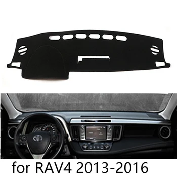 Za Toyota RAV4 RAV 4 2013-2016 nadzorni plošči mat Zaščitna ploščica Odtenek Blazina Pad notranje nalepke avto styling dodatki
