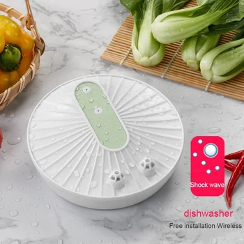 MINI Ultrazvočno pomivalni stroj,za zelenjavo in sadje čistilo, leni gospodinjski mini USB za Polnjenje pomivalni stroj