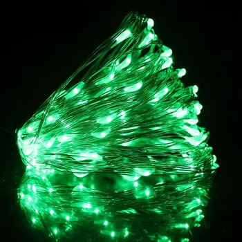 10pcs/veliko USB LED Niz Bakreno žico Garland Vila lučka Doma Božič svate, Dekoracijo niz led luči