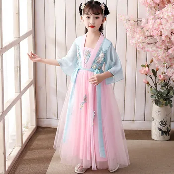 2020 Dekle Hanfu Tradicionalni Kitajski Folk Dance Obleko Sodišče Letnik Princesa Obleko Starih Kostumov Pravljice, Cosplay