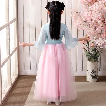 2020 Dekle Hanfu Tradicionalni Kitajski Folk Dance Obleko Sodišče Letnik Princesa Obleko Starih Kostumov Pravljice, Cosplay