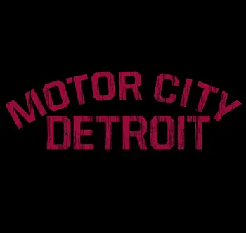 Moda Priložnostne T-Shirt - Motor Mesto Detroit - Muscle Car Classic American Motorcycle Navijači Polnilnik Vroče Rodmake Svoje Majica S Kratkimi Rokavi