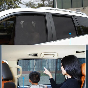Za Hyundai Elantra 2017 2018 Pribor Magnetna Avto Sonce odtenek Očesa Dežnik Strani Okno za zaščito pred soncem sončnega Izolacija 5 Kos