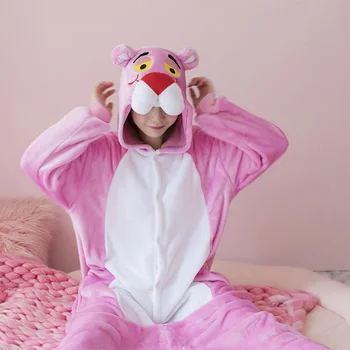Odrasli Kigurumi Samorog Pižamo določa otroci Sleepwear Pyjama Živali Obleko Cosplay Ženske Zimsko Oblačilo Srčkan Živali Pozimi Kostum