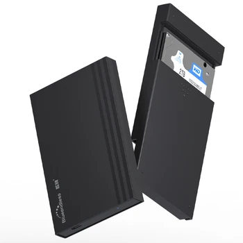 Blueendless ping Plastičnih HDD Primeru Sata na USB 3.1 10Gbps HDD Encolsure za Prenosni RAČUNALNIK Zunanji HD Primeru Trdi Disk