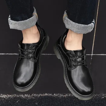 Blagovne znamke Dihanje moška Oxford Čevlji Vrh Kakovosti Obleko, Čevlji za Moške Stanovanj Moda Pravega Usnja Priložnostne Čevlji Delovni Čevlji Velikost 38-47