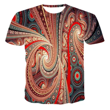 Moda Poletje Tshirt Moški 2020 3D Tiskanje moška T-Shirt Dihanje Ulične Preplete Tiskanje T Shirt Moški XXS-6XL