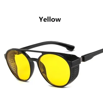 Klasičen Retro Punk sončna Očala HD Izposoja Moških Taktične Vojaške sončna Očala Cikel Kolo Buljiti Streljanje Pohodništvo Osebnost Očala