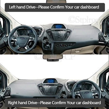 Za Ford Transit Tourneo Custom 2012~2017 Anti-Slip Mat nadzorni Plošči Pad Dežnik Dashmat Zaščito Dodatki 2013 2016