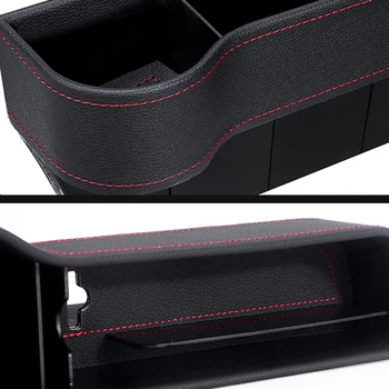 Škatla za shranjevanje Avto Organizator Sedež Razlika PU Usnjena torbica Žep Za Renault sceni c1 2 c3 modus delovna halja Logan Sandero