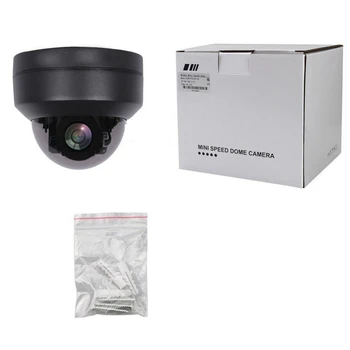 Mini Dome IP PTZ Home Security CCTV Kamera 2MP, 4MP Pan Nagib 4x Zoom Motorizirana Varifocal Ir Nadzor POE Omrežna Naperki