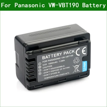 LANFULANG VW-VBT190 VW VBT190 380 Baterije, Baterije za Fotoaparat Panasonic HC V510 V520 V720 V750 V770 V800 VX1 VX870 VX980 W570