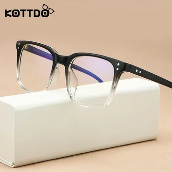 KOTTDO Retro Klasična Kvadratnih Ženske Očal Okvir Optičnega Recept Očala Okvirji Moških Računalnik Očal Okvir Gafas Oculos
