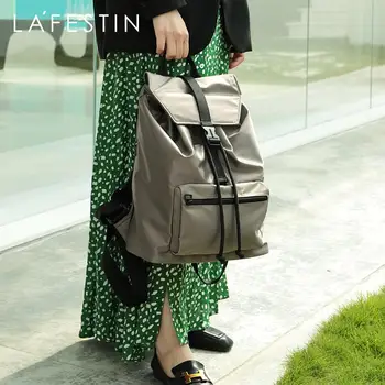 LAFESTIN 2020 nov ženski nahrbtnik modna torba, velika zmogljivost nahrbtnik ženske Lahek material, zložljivi
