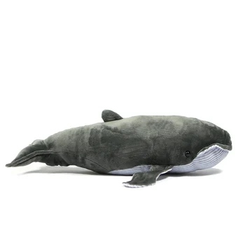Original Veliki Beli morski Pes Simulacije Živali, Človek, ki jedo Shark Stvari Živali Plišastih Igrač Lutka Otrok Darilo za Rojstni dan 40 CM