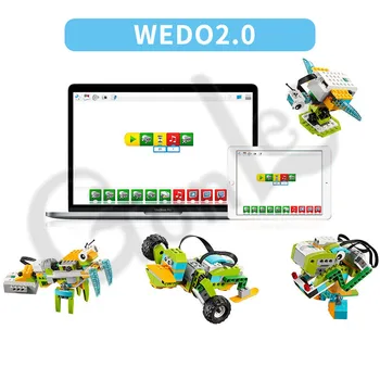 2020 NOVA Tehnika WeDo 3.0 Robotika Gradbeništvo Nabor gradnikov Združljiv z Wedo 2.0 Izobraževalne DIY igrače