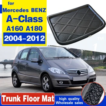 Za Mercedes BENZ A-Razred A160 A180 Nepremičnin Vagon 2004-2012 Zadnji Tovor Boot Pladenj Linijskih Trunk Talna Obloga Preprogo Blato Kick