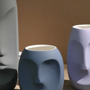 Ustvarjalne Povzetek Namizje Keramične Vaze Morandi Vaza Dekoracijo Doma Soba Dekoracijo Evropske Moderne Preprosti Vazi Obrti Darilo