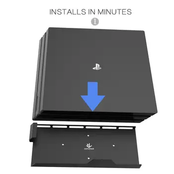 Monzlteck Wall Mount Za PS4（PlayStation 4） Pro