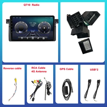 Android 10 Avto Radio BMW E46 M3 318/320/325/330/335 1999-2005 GPS Naviagtion 2 Din DSP Carplay 4G WIFI, BT Večpredstavnostna DVD Št.