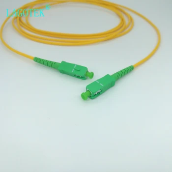 10PCS/vrečko SC APC 3M Simplex načinu svjetlovodni patch kabel Kabel SC APC 2,0 mm 3,0 mm FTTH vlakna, optični kabel skakalec