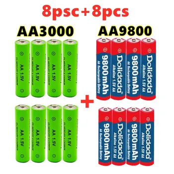 AA + AAA serija baterije 1,5 V polnjenje baterije ujemanje izbor, ki je primerna za klimatsko napravo za daljinsko krmiljenje ura, itd