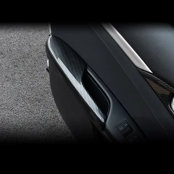 ABS ogljikovih vlaken vrata armrest zaščitni pokrov z roko dekoracijo spremembe Za Honda Civic 10. 2016 2017 2018 2019 2020