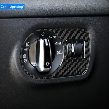 Za Audi TT 2008-Avto Notranje zadeve accessaries Ogljikovih Vlaken Nalepke Prestavna Smerniki Stikala Avto nalepke in nalepke