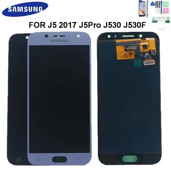 J530 LCD Zaslon Za Samsung Galaxy J5 Pro 2017 J530 J530F SM-J530F J530M LCD-Zaslon, Zaslon na Dotik, Računalnike Senzor Skupščine