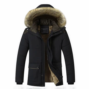 2020 zimska jakna moški modni plašč thik parka moških aljaske snemljiv outwear z udobno lisice