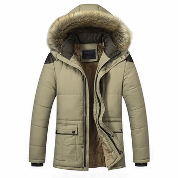 2020 zimska jakna moški modni plašč thik parka moških aljaske snemljiv outwear z udobno lisice