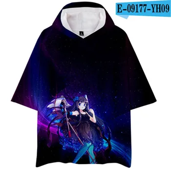 Novi Anime tshirt K-ON!Hirasawa Yui Akiyama Mio Cosplay T-shirt Kostum svoboden Tee Vrh Unisex Vrhovi Majica s kratkimi rokavi
