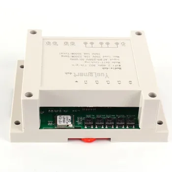 4-Kanalni 2.4 G Is 10A Brezžični WIFI, Intelligent Control Stikalo samozapiralni Rele Modul AC 85V-250V